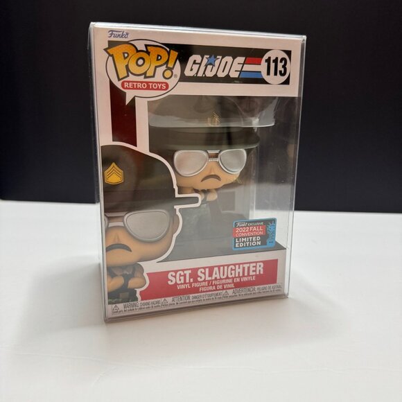 Funko Pop! G.I.Joe- Sgt. Slaughter #113 - Picture 5 of 5